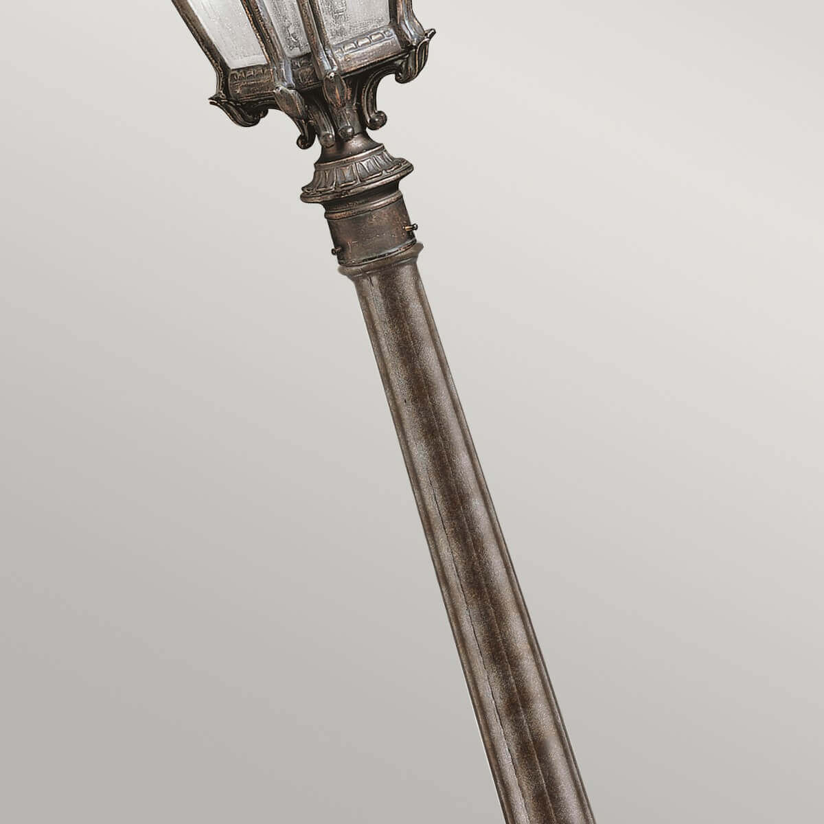 Lampadaire extérieur Tournai, verre