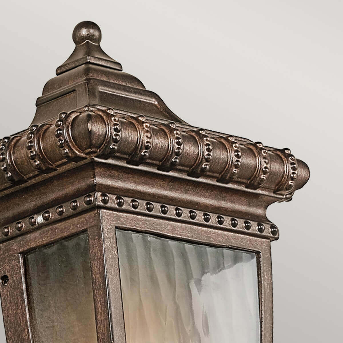 Applique extérieure Venetian Rain bronze, verre