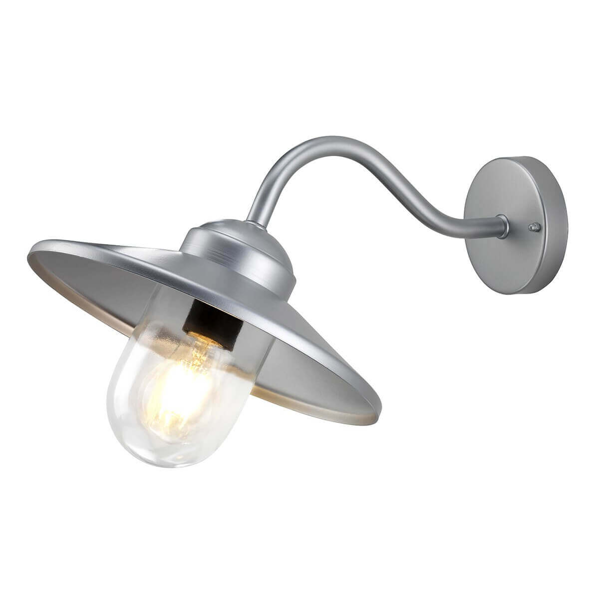 Applique extérieure Edelstahl inox, L 42 cm