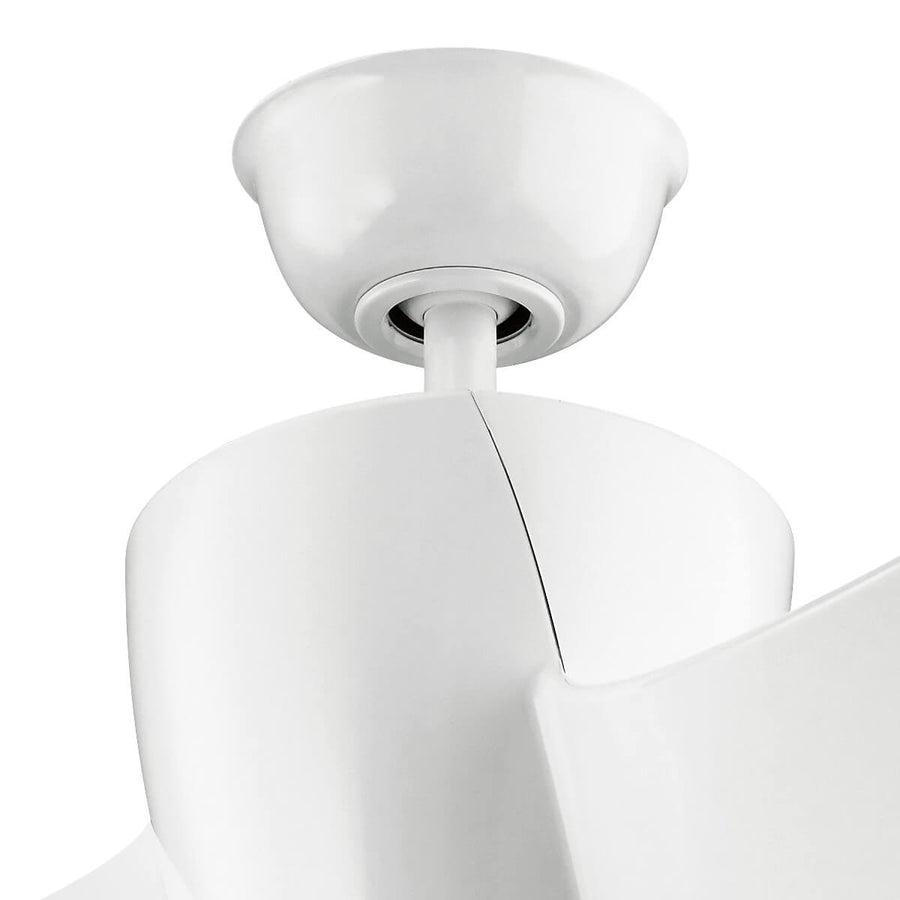 Ventilateur de plafond lumineux Phree blanc