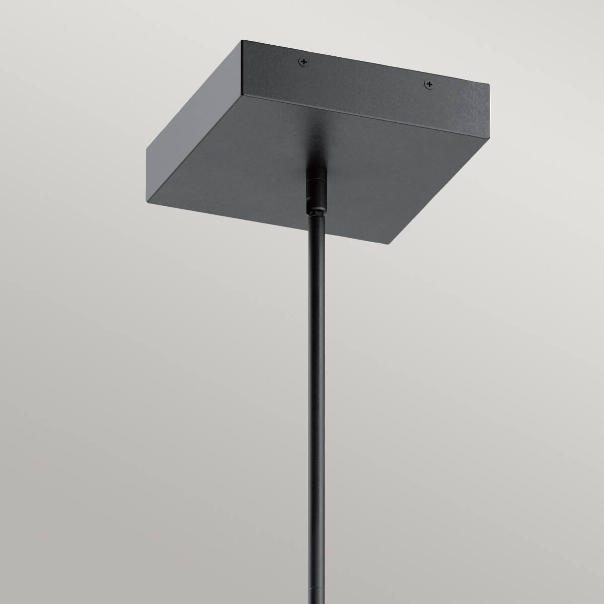 Suspension Ciri noire mat, verre