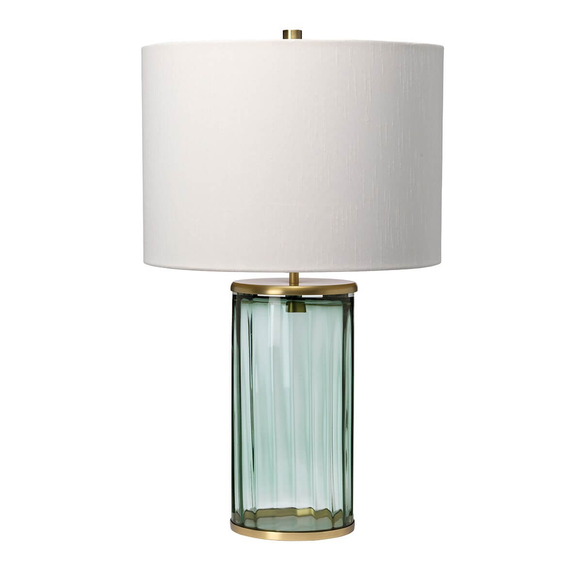 Lampe à poser Reno laiton vieilli, verre