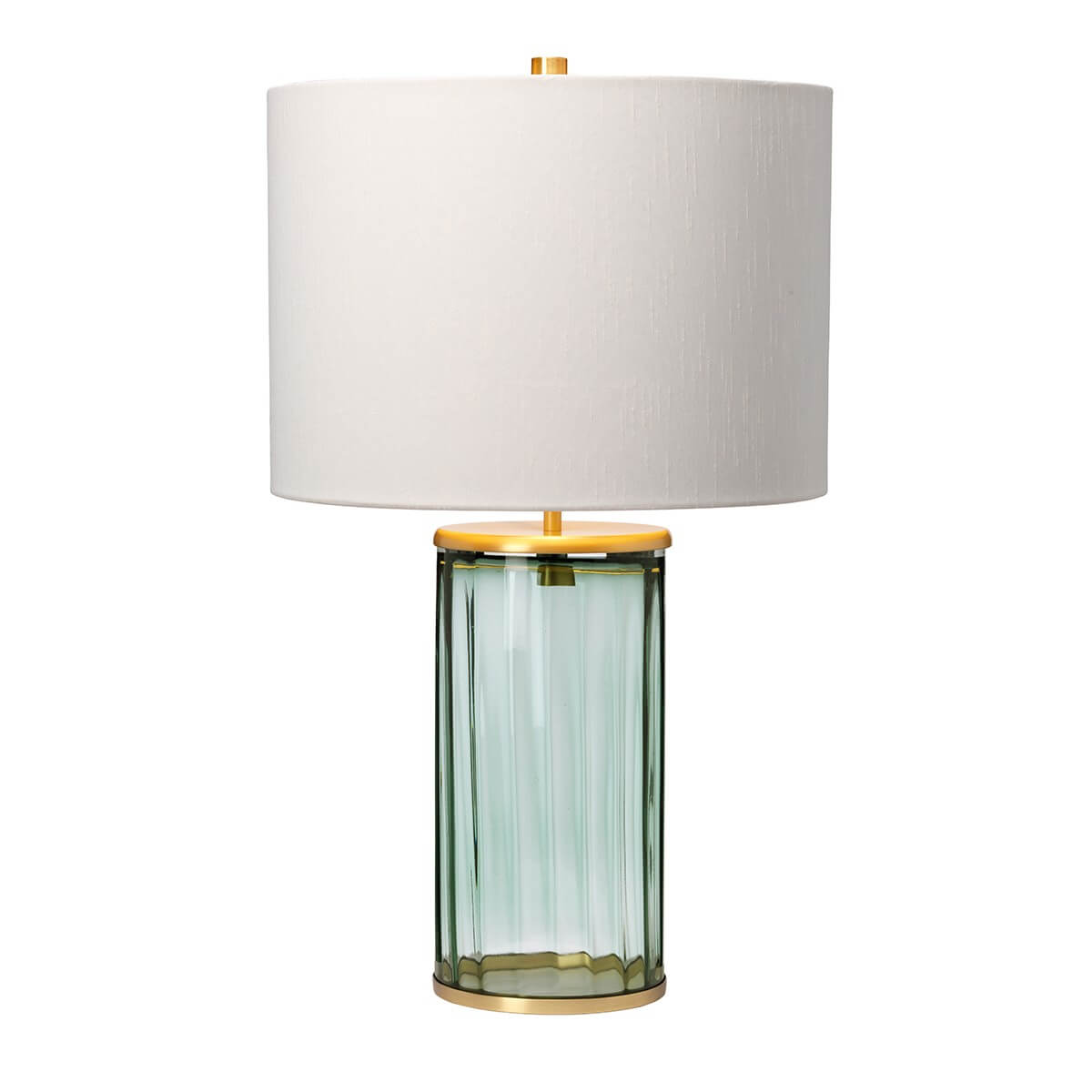 Lampe à poser Reno laiton vieilli, verre