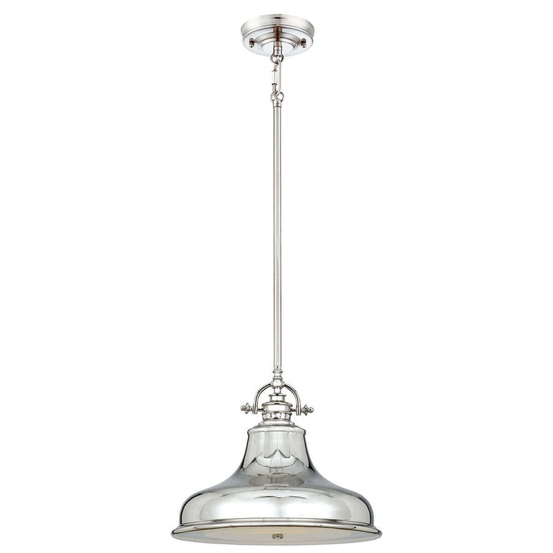 Suspension luminaire | Emery Argentée