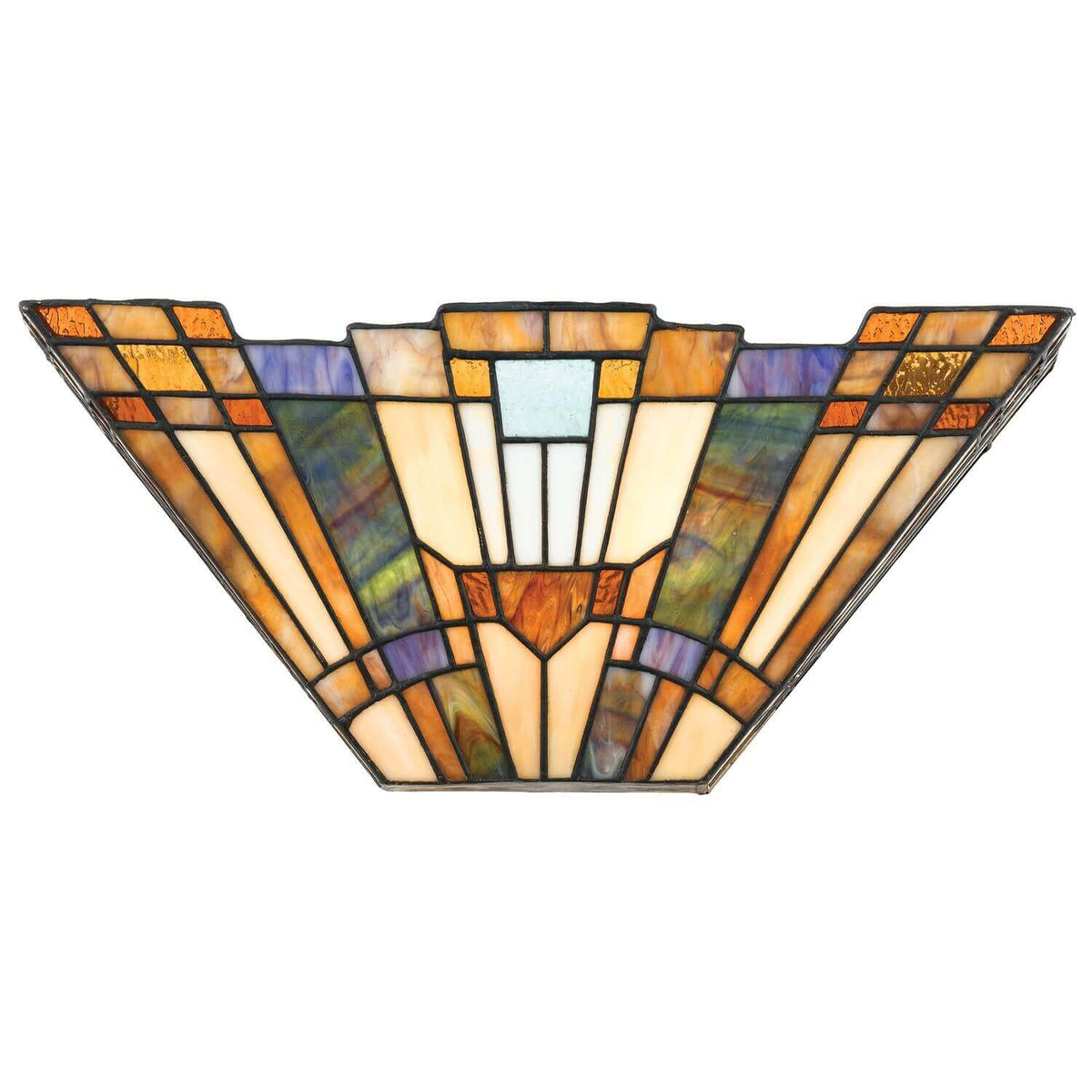 Applique murale Inglenook 2 lumières, verre