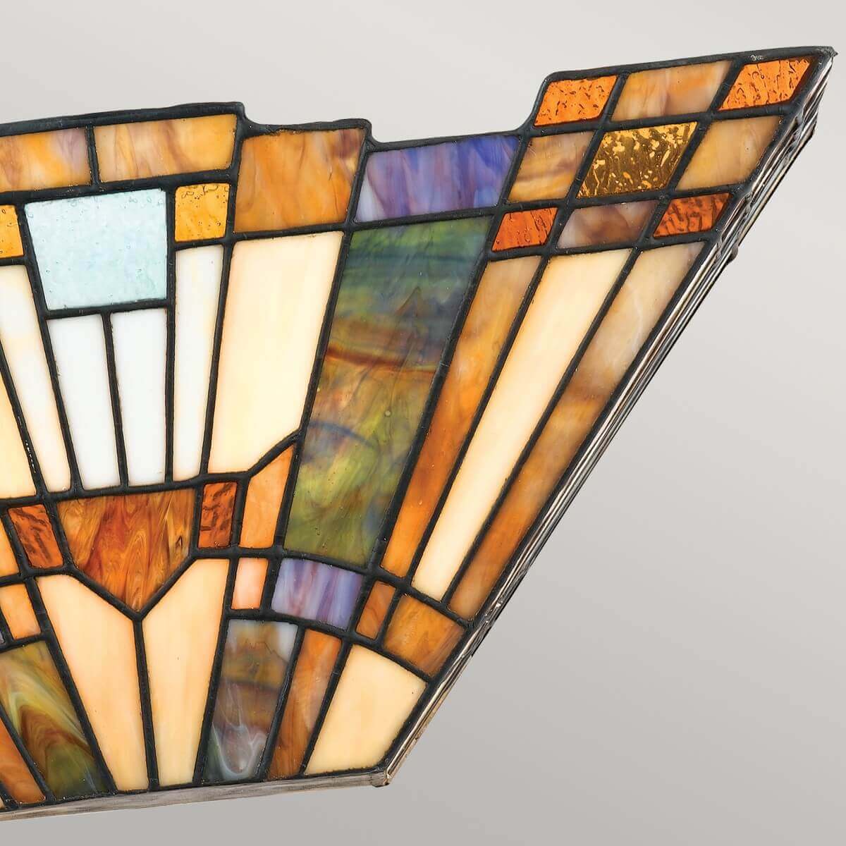 Applique murale Inglenook 2 lumières, verre