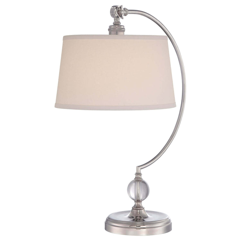 Lampe à poser Jenkins nickel poli