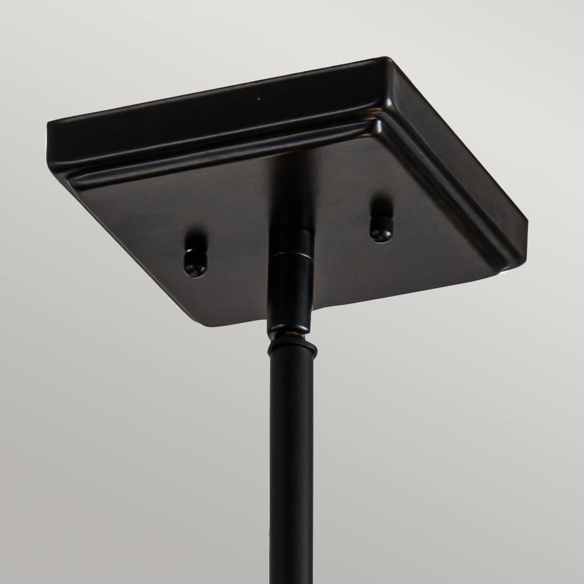 Suspension Alderley 2 lumières bronze, verre