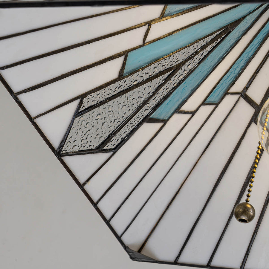 Suspension Alderley bronze, verre