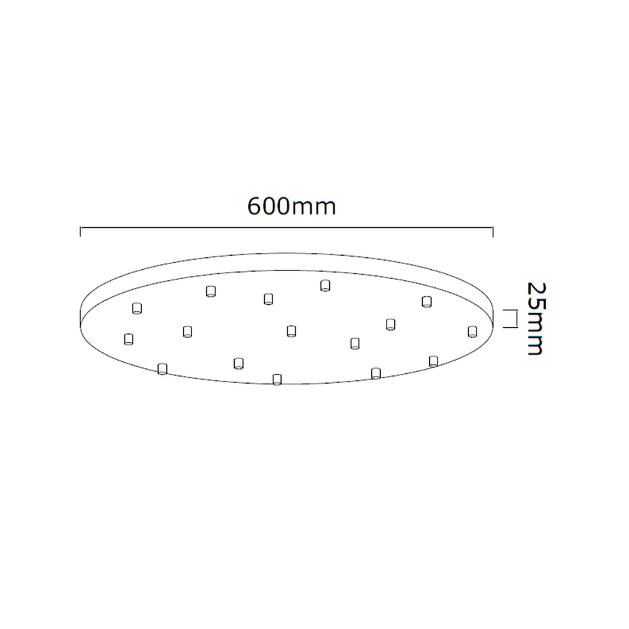 Suspension Ero XVI 60, verre