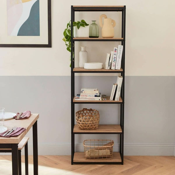 Loft-Regal Holz Metall | Chic