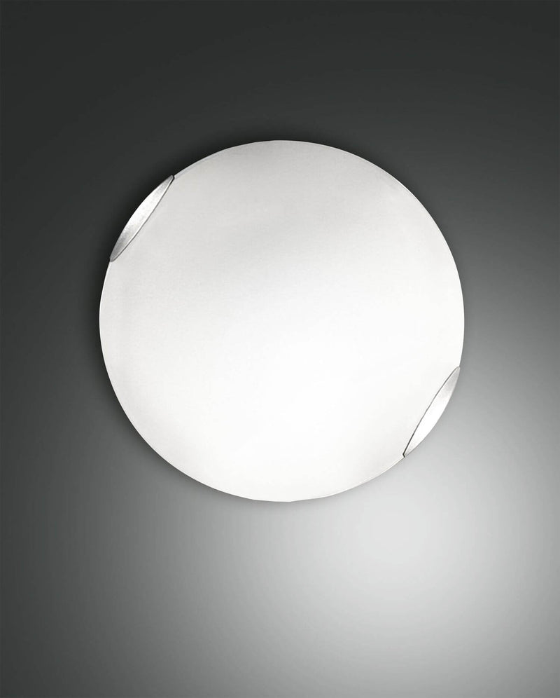 Plafonnier Fox 2 lumières blanc