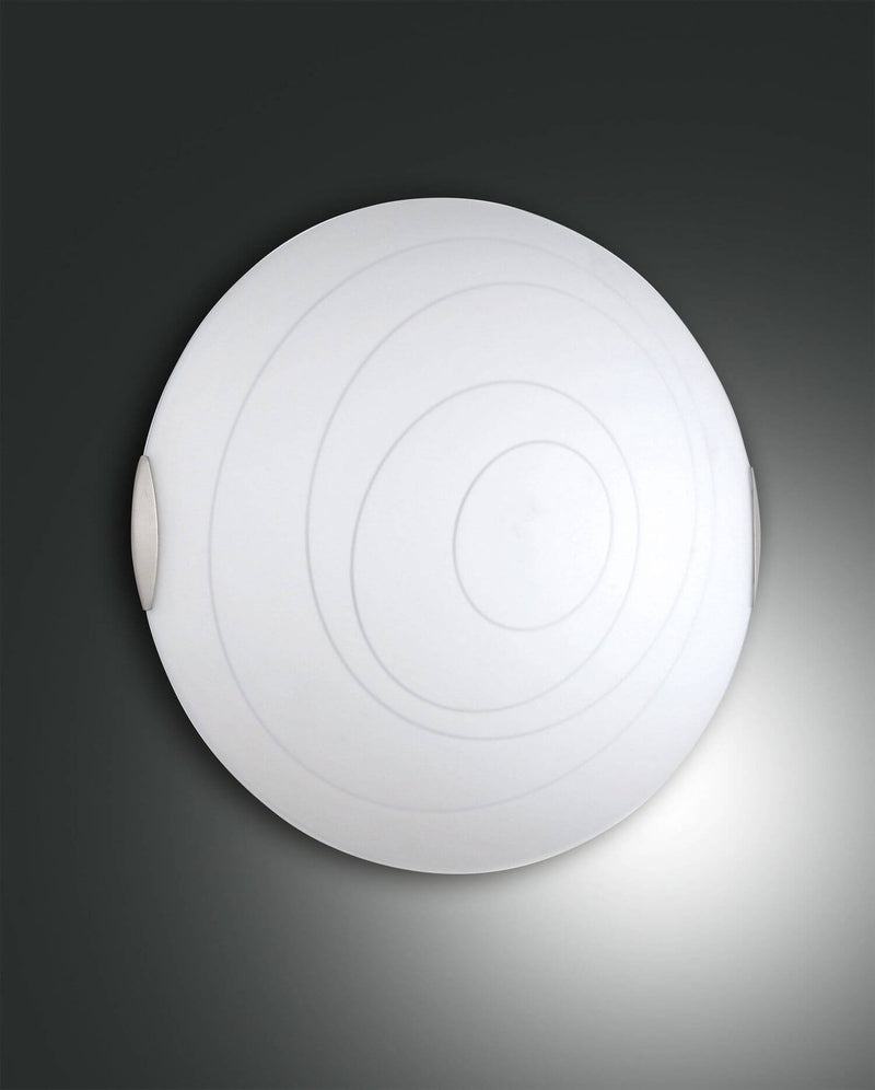 Plafonnier Kent 2 lumières blanc