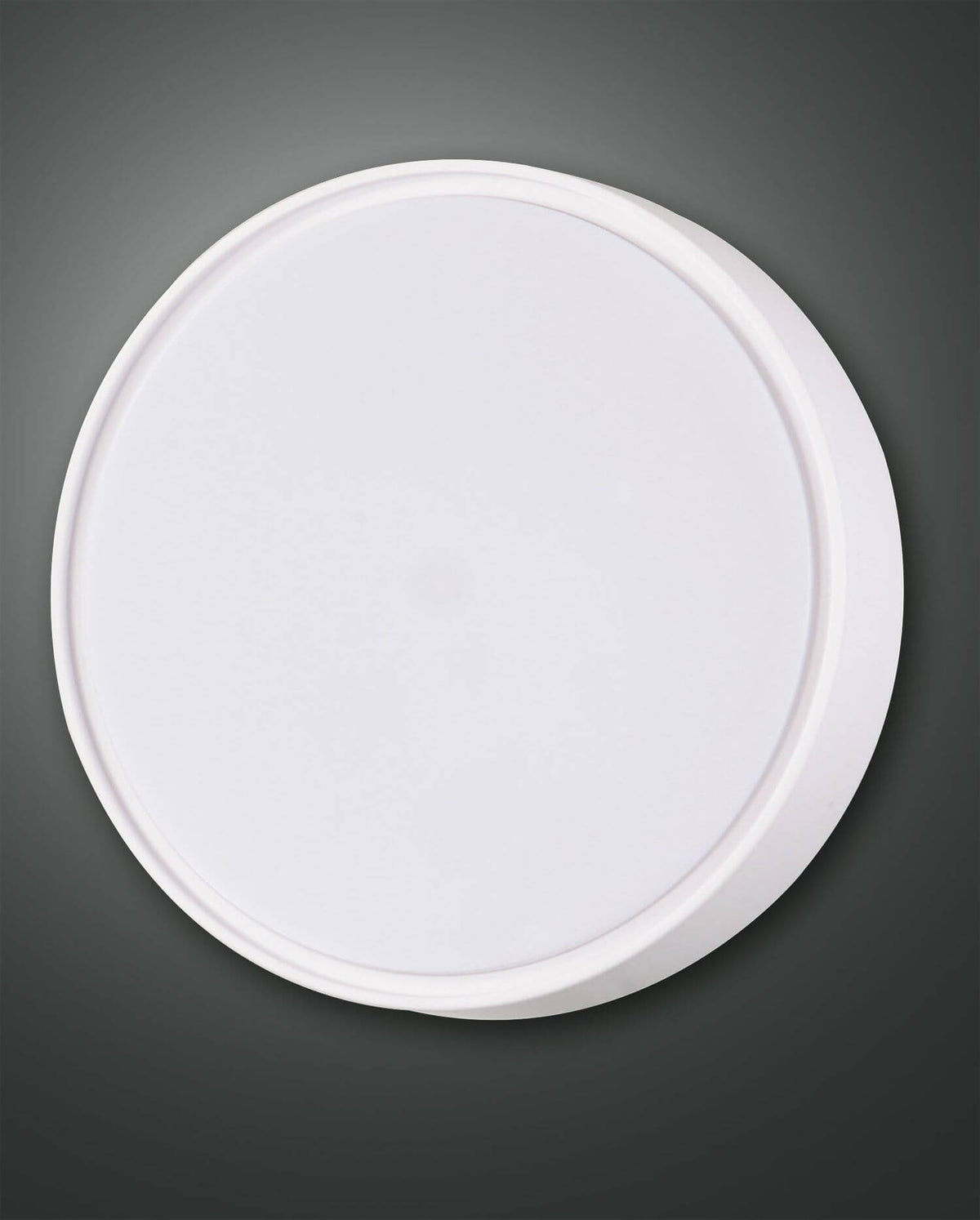 Plafonnier extérieur Hatton blanc, Ø 30 cm (3206-65-102)