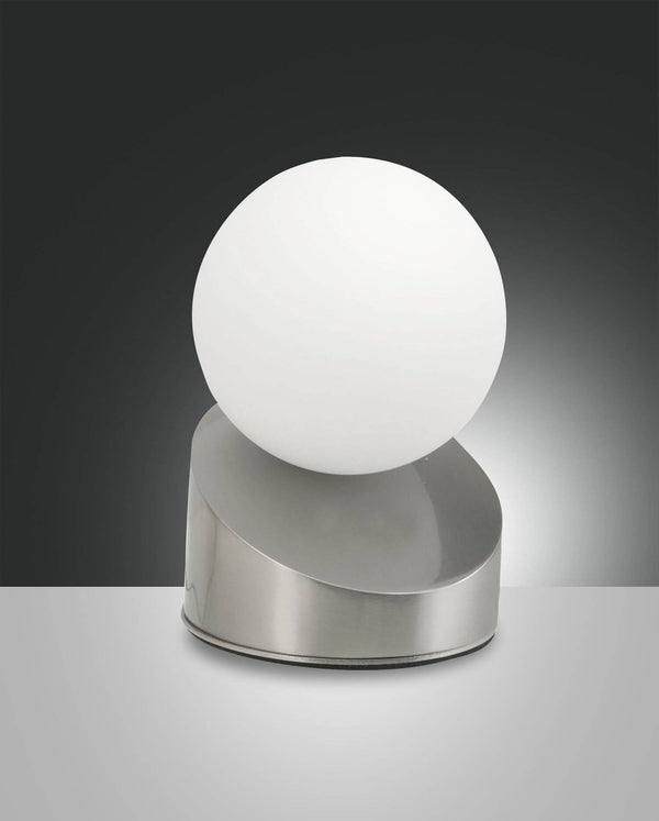 Lampe à poser Gravity chromée
