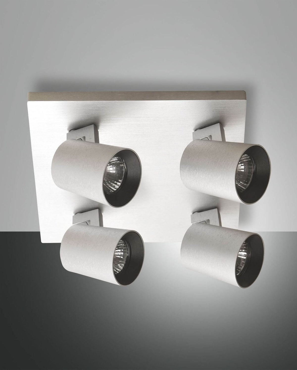 Spot Modo 4 lumières aluminium