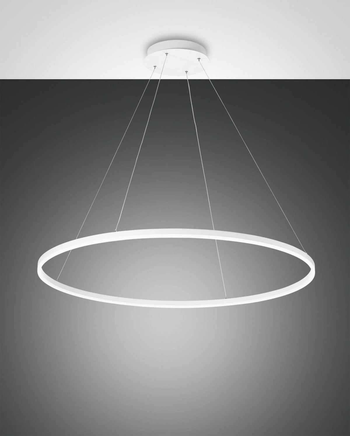 Suspension Giotto blanche, Ø 100 cm (3508-46-102)
