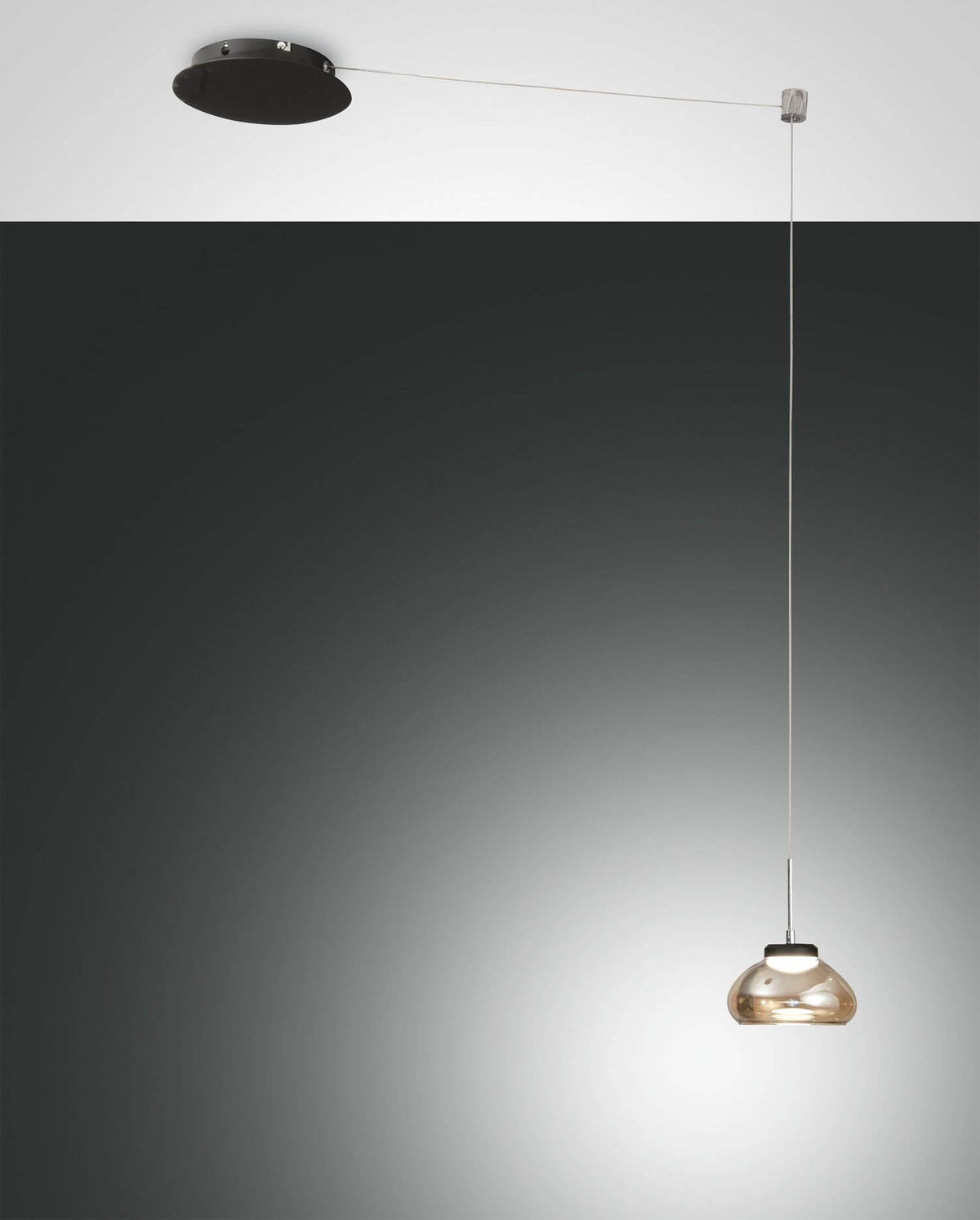 Suspension Arabella ambrée (3547-41-125)