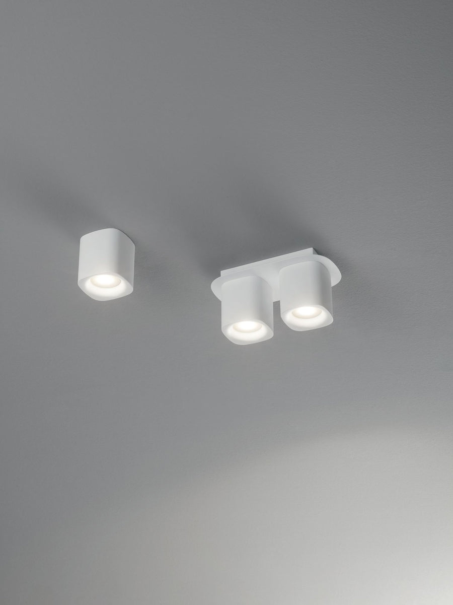 Projecteur extérieur Smooth blanc