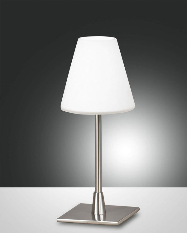 Lampe à poser Lucy chromée