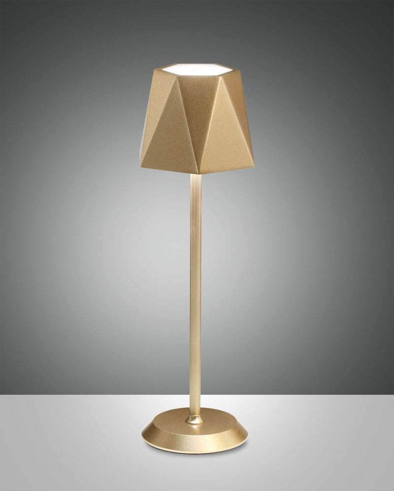 Lampe extérieure Katy dorée