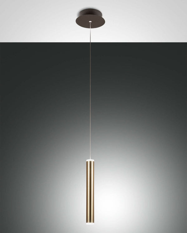 Suspension Prado laiton, Ø 3,7 cm