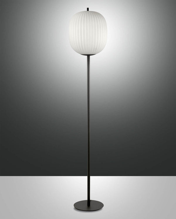 Lampadaire Domizia noir