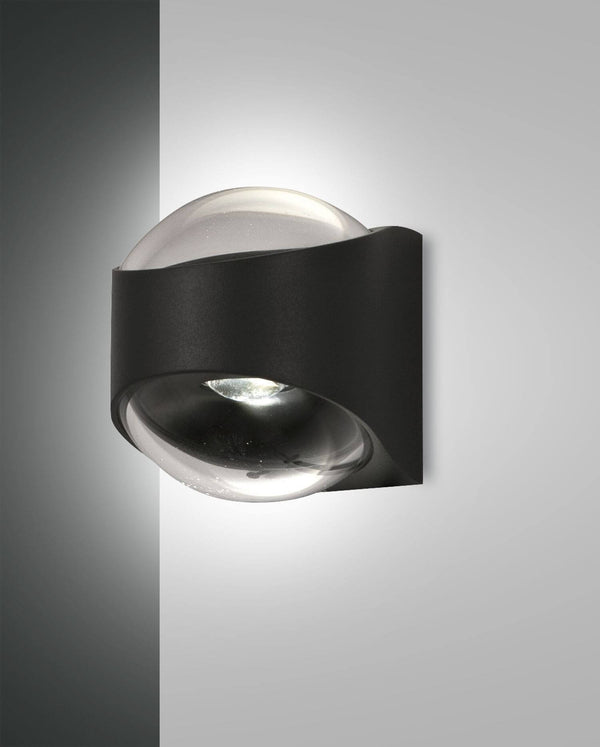 Applique extérieure Remy noire