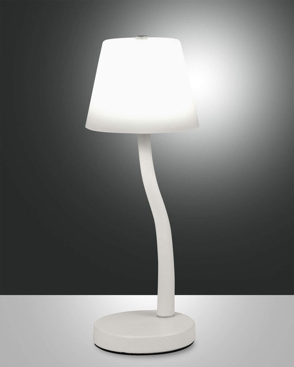 Lampe à poser Ibla blanche