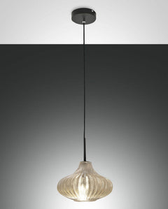 Suspension luminaire | Budelli Noire
