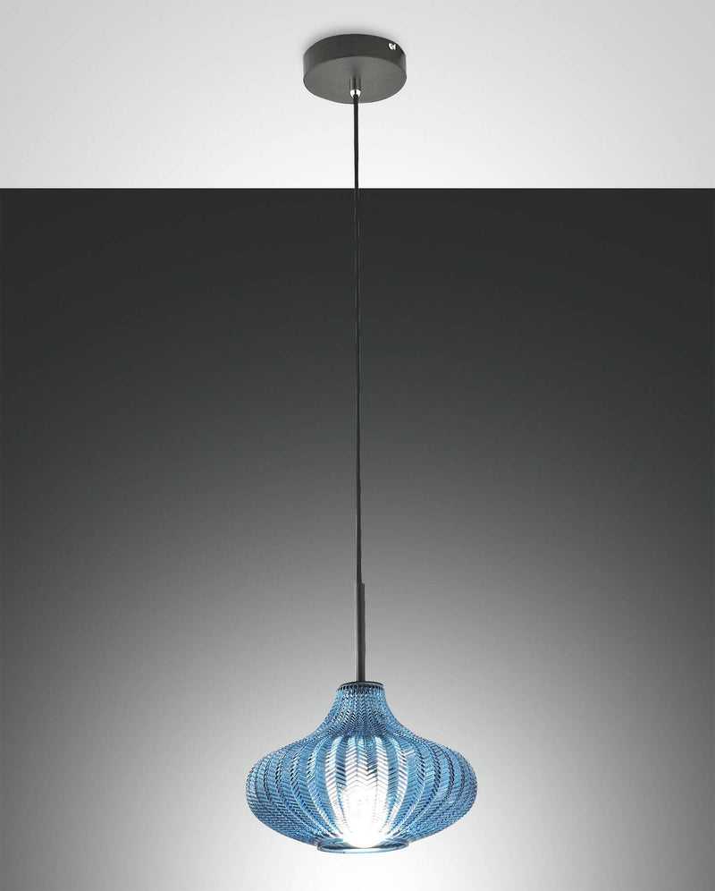 Suspension luminaire | Budelli Bleu