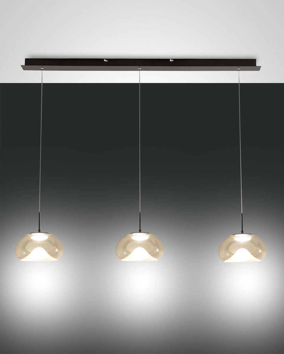 Suspension Brena, verre, H 200 cm (3755-48-365)