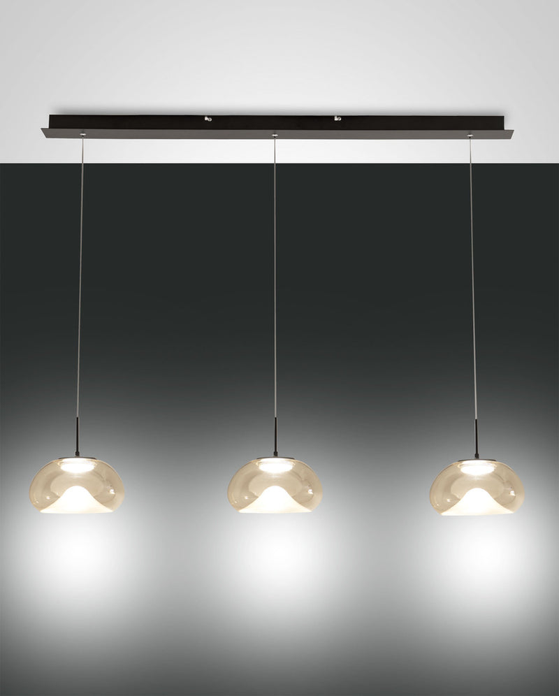 Suspension Brena, verre, H 200 cm (3755-48-365)
