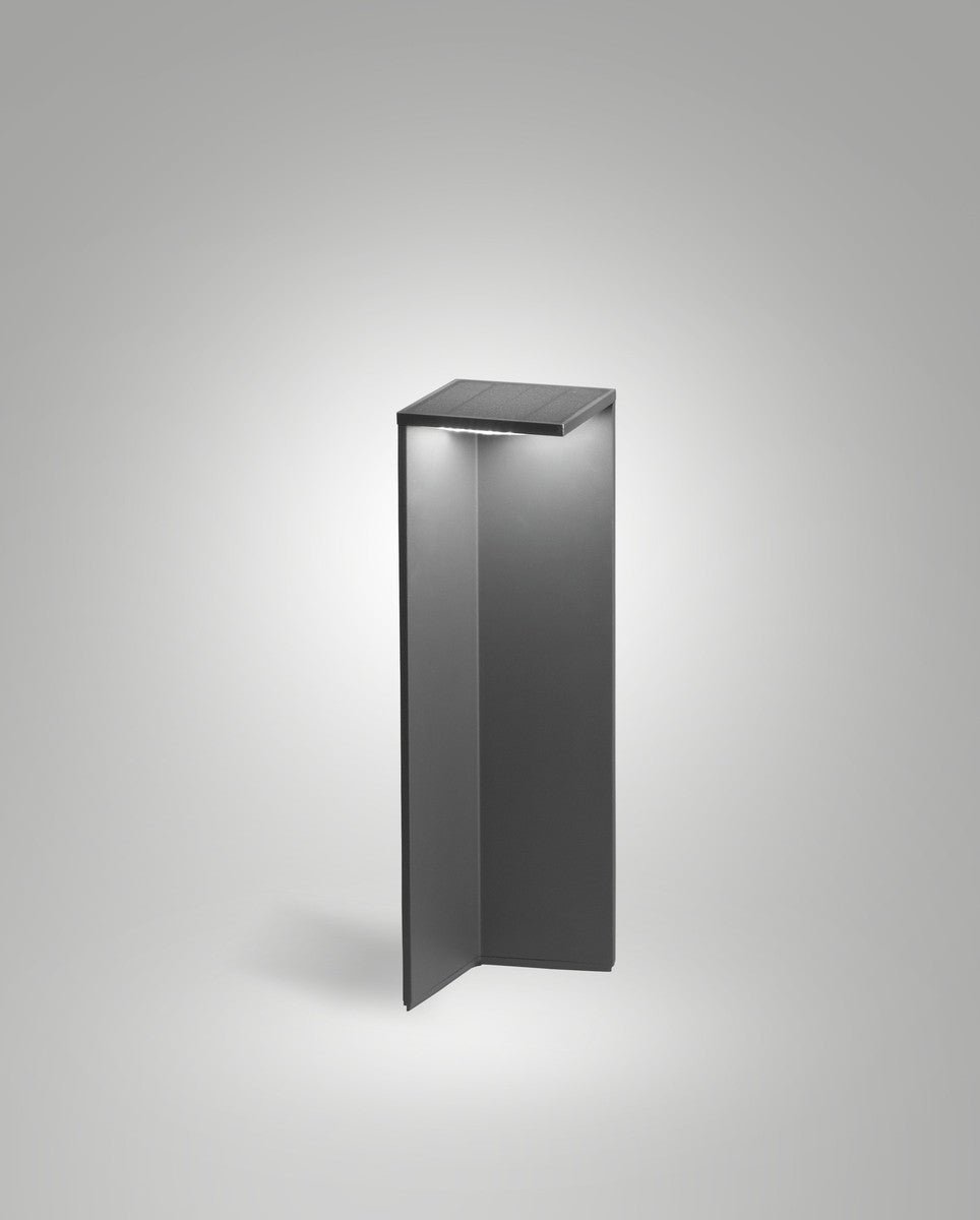 Borne extérieure Fold Dark Grey grise