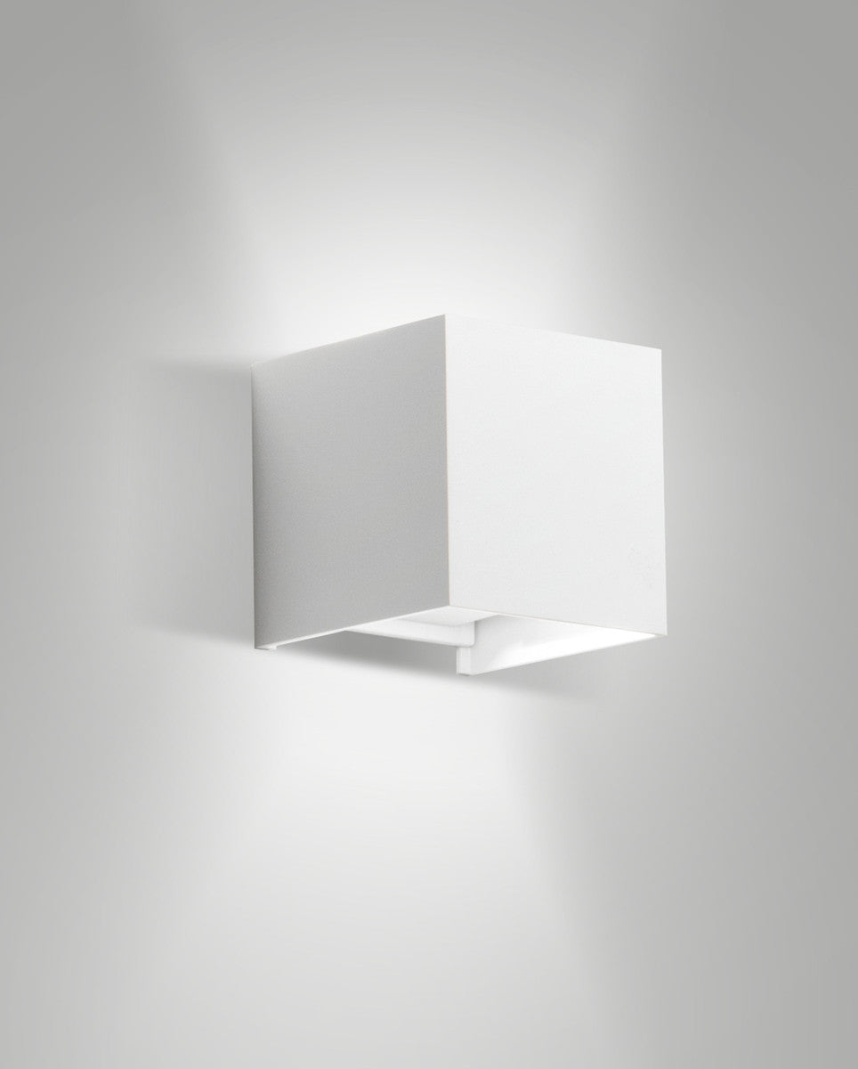 Applique extérieure Cuba White blanche