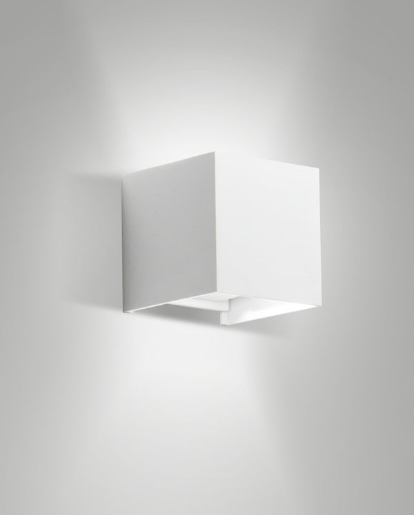Applique extérieure Cuba White blanche