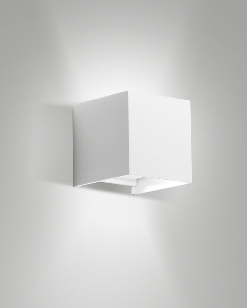 Applique extérieure Cuba White blanche