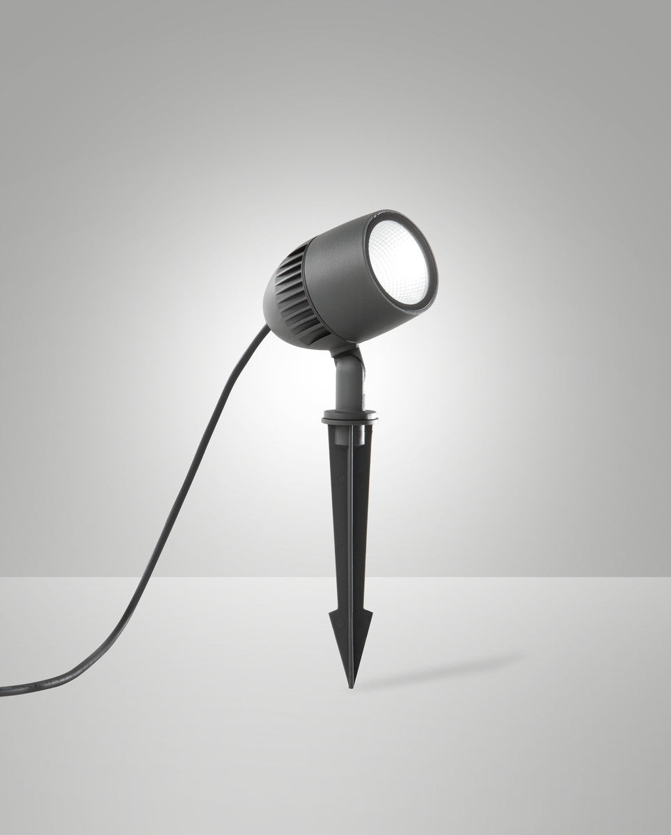 Projecteur extérieur Boris Dark Grey gris