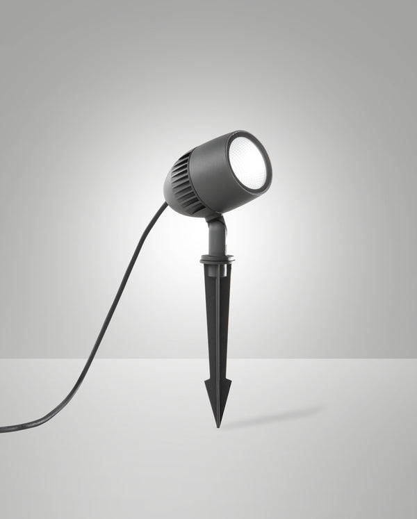 Projecteur extérieur Boris Dark Grey gris