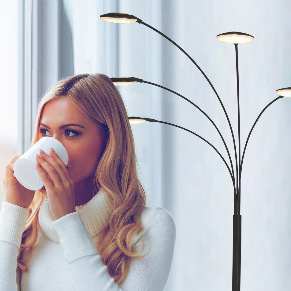 Lampadaire Synna noir