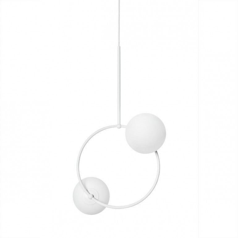 Suspension luminaire FUPPU A Blanc