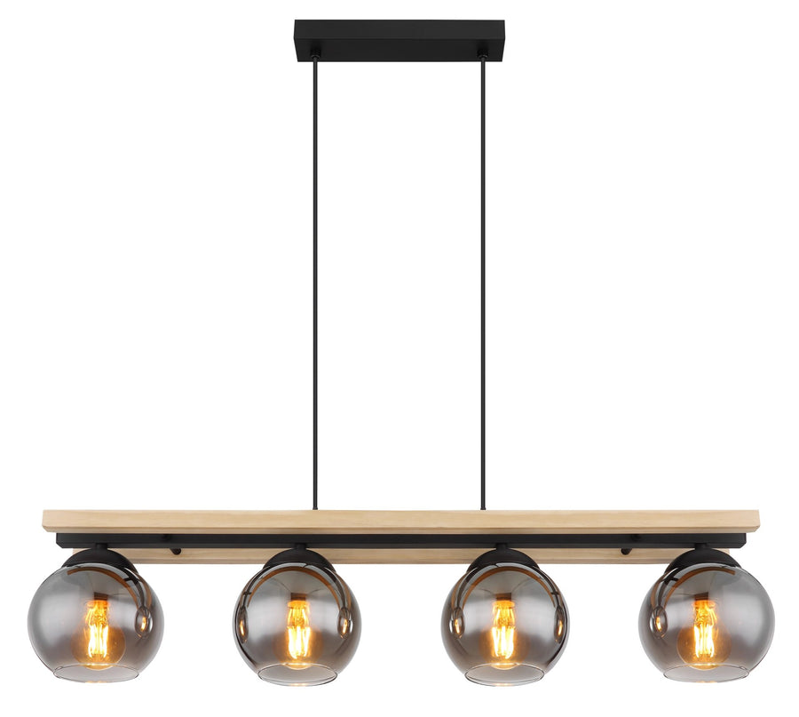 Suspension Conni noire mat