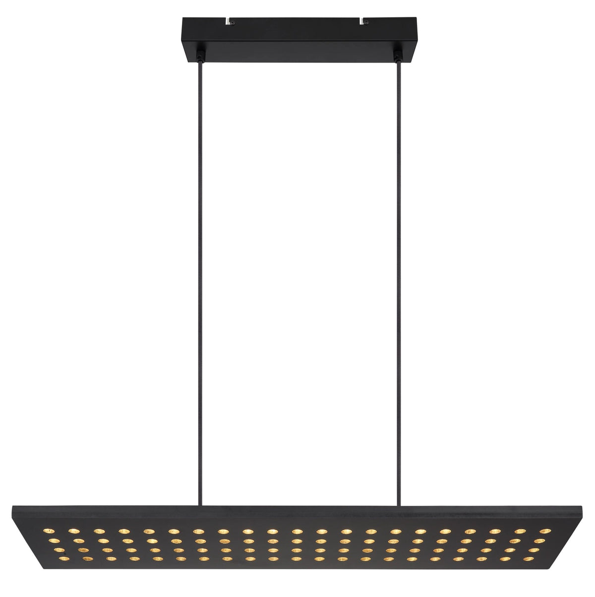 Suspension Dolores noire mat