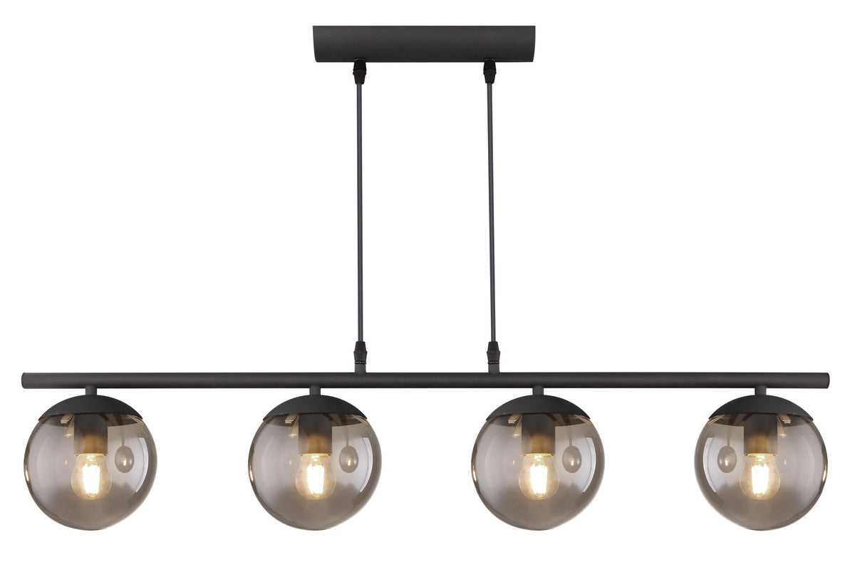 Suspension Blama noire mat (15830-4H)