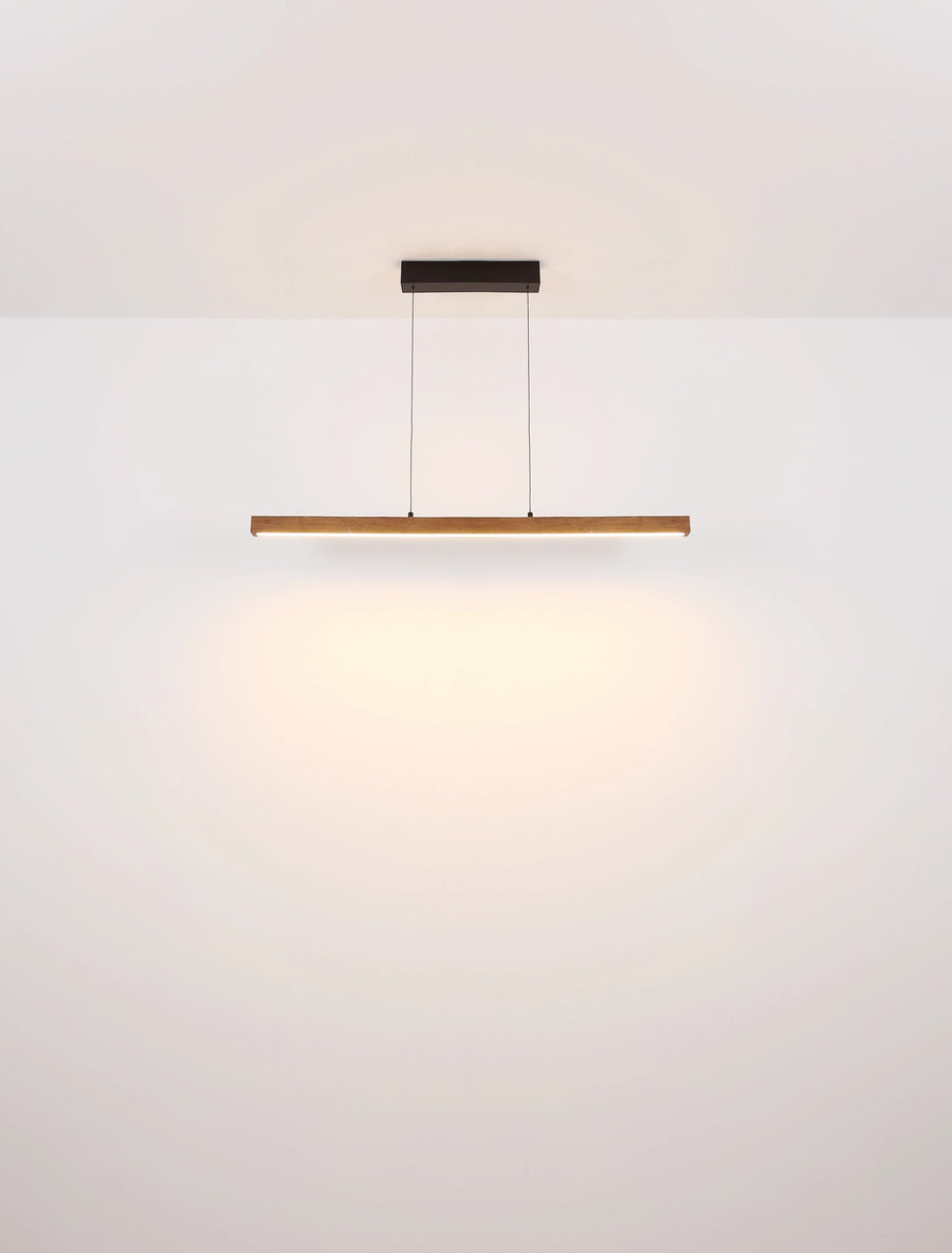 Suspension Olivus noire mat