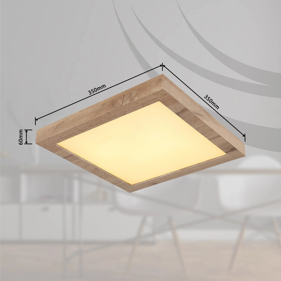 Plafonnier Xavvi blanc mat
