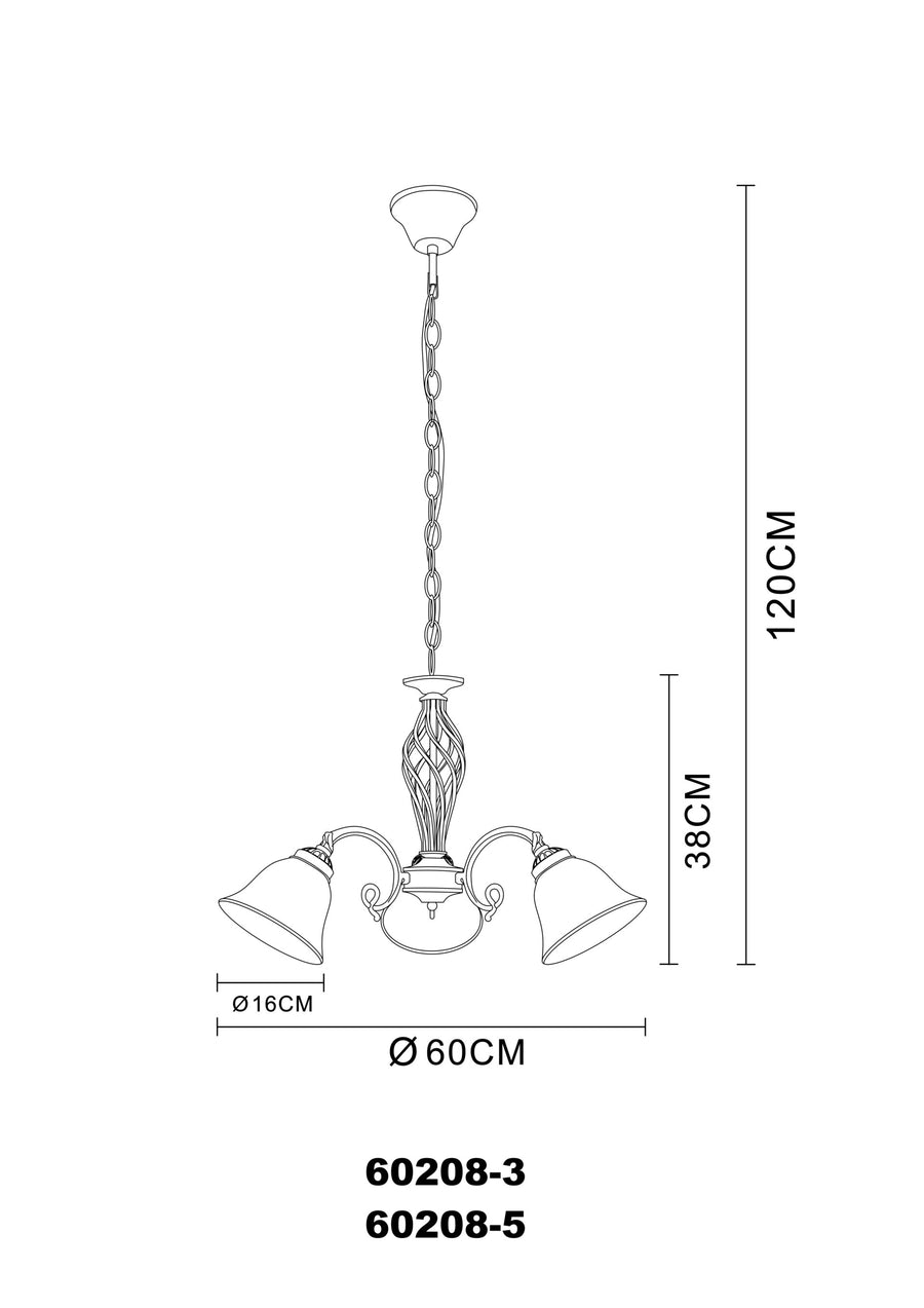 Suspension Odin laiton vieilli