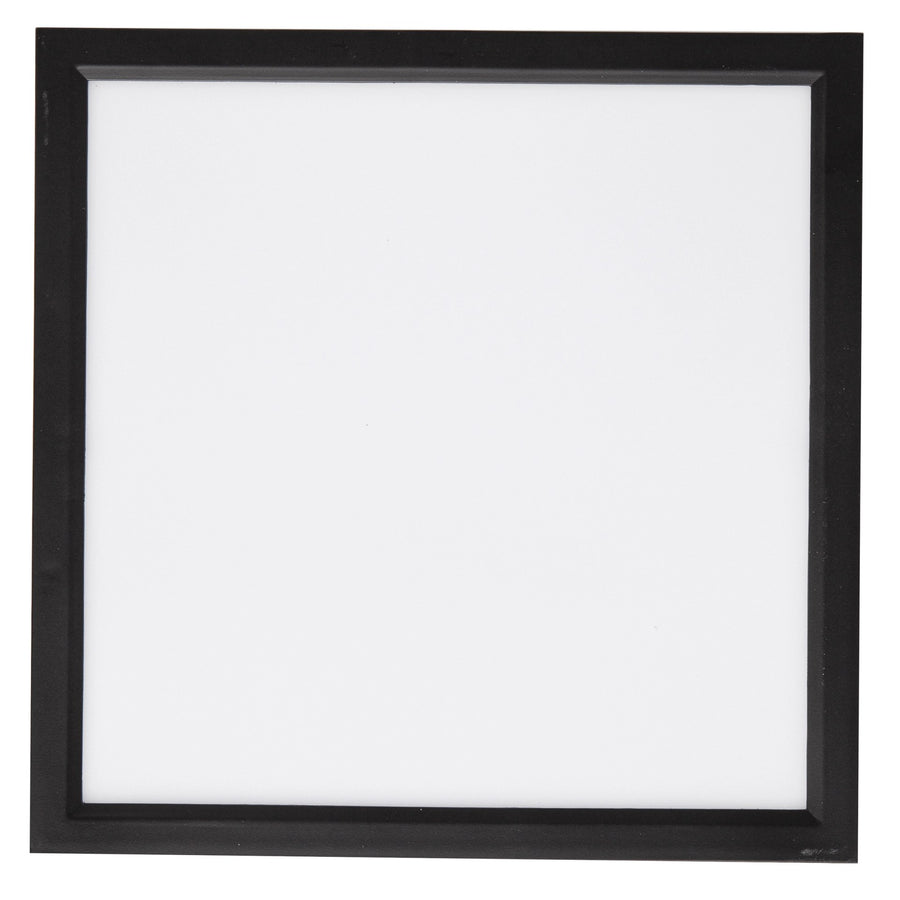 Plafonnier Puccy noir, L 30 cm