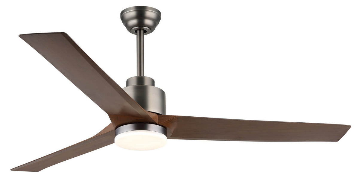 Ventilateur de plafond lumineux Modesto gris