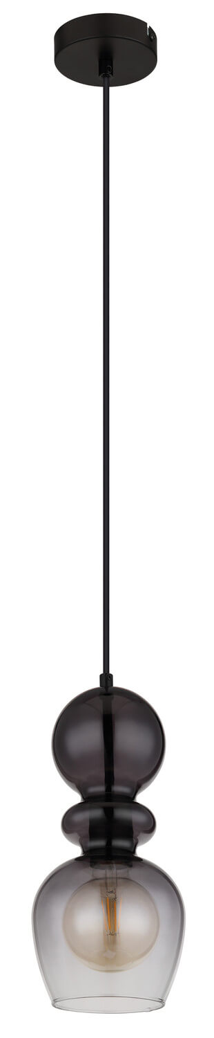 Suspension Clarity noire mat (15174H)
